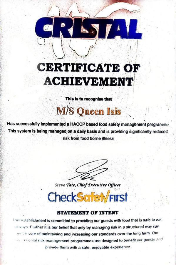 Hotel Ship Queen Isis Elminya Al Minya Exteriör bild